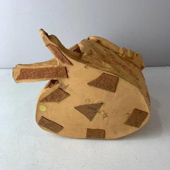 Dave Grossman Girl with Lamb Carving - Picture 7 of 8